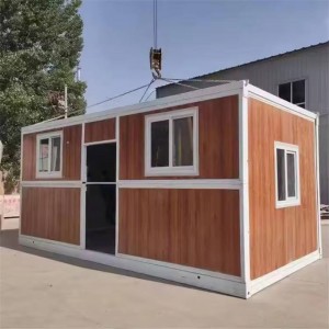 Casa prefabricada de construcción rápida 20 pies 40 pies Modular contenedor plegable Casa acampada Casa de contenedores pequeños plegables Multi-usos
