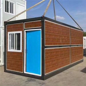 Casa prefabricada de construcción rápida 20 pies 40 pies Modular contenedor plegable Casa acampada Casa de contenedores pequeños plegables Multi-usos