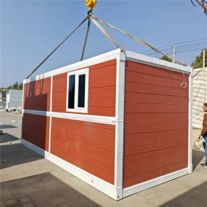 Casa prefabricada de construcción rápida 20 pies 40 pies Modular contenedor plegable Casa acampada Casa de contenedores pequeños plegables Multi-usos
