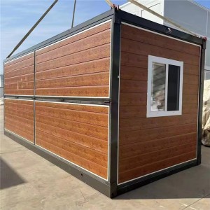 Casa prefabricada de construcción rápida 20 pies 40 pies Modular contenedor plegable Casa acampada Casa de contenedores pequeños plegables Multi-usos