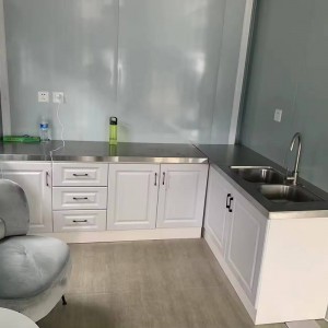Bereitete 3 Schlafzimmer moderne vorgefertigte Häuser vorgefertigt modulare Häuser Erweiterbares Behälter Haus winzig 40 × 40 Prefab House