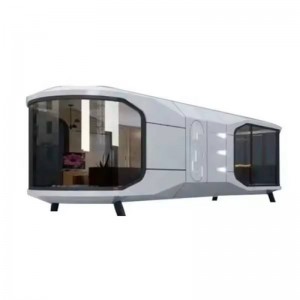 Coutre hôtel de luxe moderne maison de luxe moderne capsule de contenant hôtel préfabriqué capsule de capsule de pod bon marché chambre