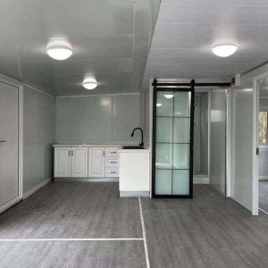 Moderne Stahlkonstruktion Gebäude für Haus Carport Office Hotel Apartment mit Sandwich -Panel -Material verwendet