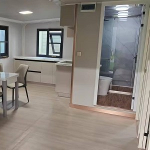 Bereitete 3 Schlafzimmer moderne vorgefertigte Häuser vorgefertigt modulare Häuser Erweiterbares Behälter Haus winzig 40 × 40 Prefab House