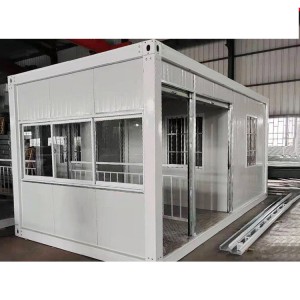 Casa de contenedores listos para usar, casa de placa de acero en color, caja de embalaje de estructura de acero, casa de contenedores vietnamitas prefabricados móviles