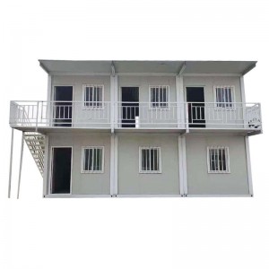 Casa de contenedores listos para usar, casa de placa de acero en color, caja de embalaje de estructura de acero, casa de contenedores vietnamitas prefabricados móviles