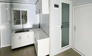 20 foot double wing folding expansion room