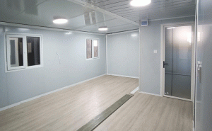 20 foot double wing folding expansion room