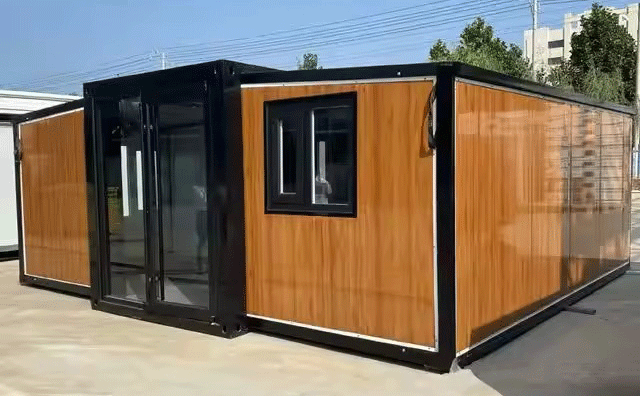 20 foot double wing folding expansion room