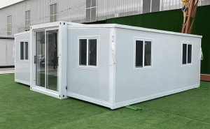 20ft 40ft Three-room With Private Bathroom Super Deluxe Double-wing Expansion Box For Sale