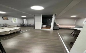 20ft 40ft Three-room With Private Bathroom Super Deluxe Double-wing Expansion Box For Sale