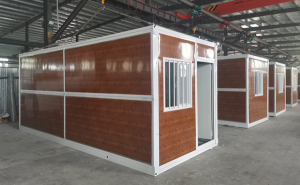 Foldable Container Housing