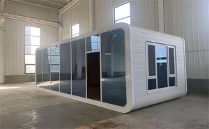 Prefabricado económico Prefabricado Capsule Hotel Hotel Cabina de manzana Casa de contenedores