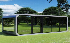 Ready Made Tiny Home Office Pods Shed High-end Mini Mobile Office Pod Reception Ched Garden Office Pod Tiny Houses In The City