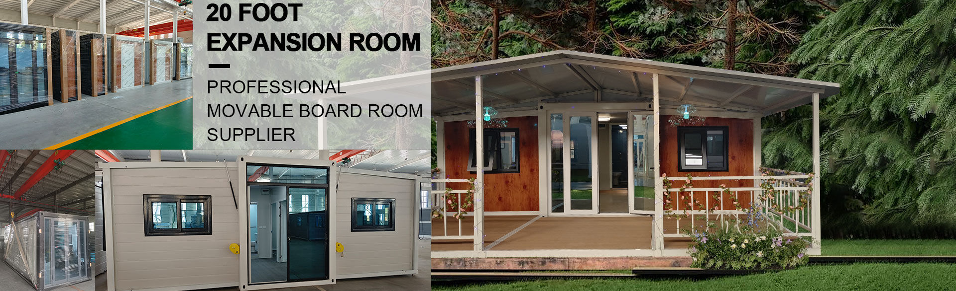Expand container housing