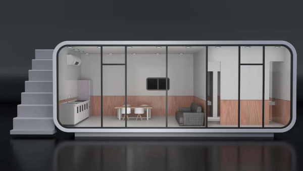 Redefine Living: The Outdoor Container Capsule Villa