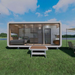 Пользовательский дизайн -контейнер Home Prefab Multi Unites Apple House Import Prefabricated Capsule Home Kit от Китая