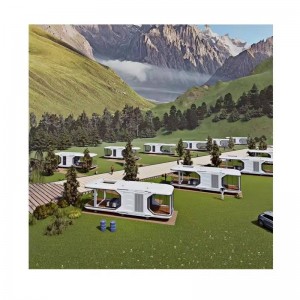 Prefab -Schiffshaus Flat Pack Mobile Kapselhäuser Bereit Made House Mobile Home Stahlstruktur Homestay Space Capsule
