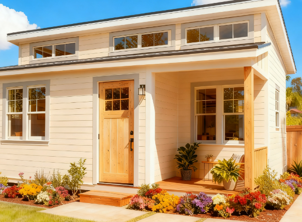 Guide to backyard cottage: Container solves three problems