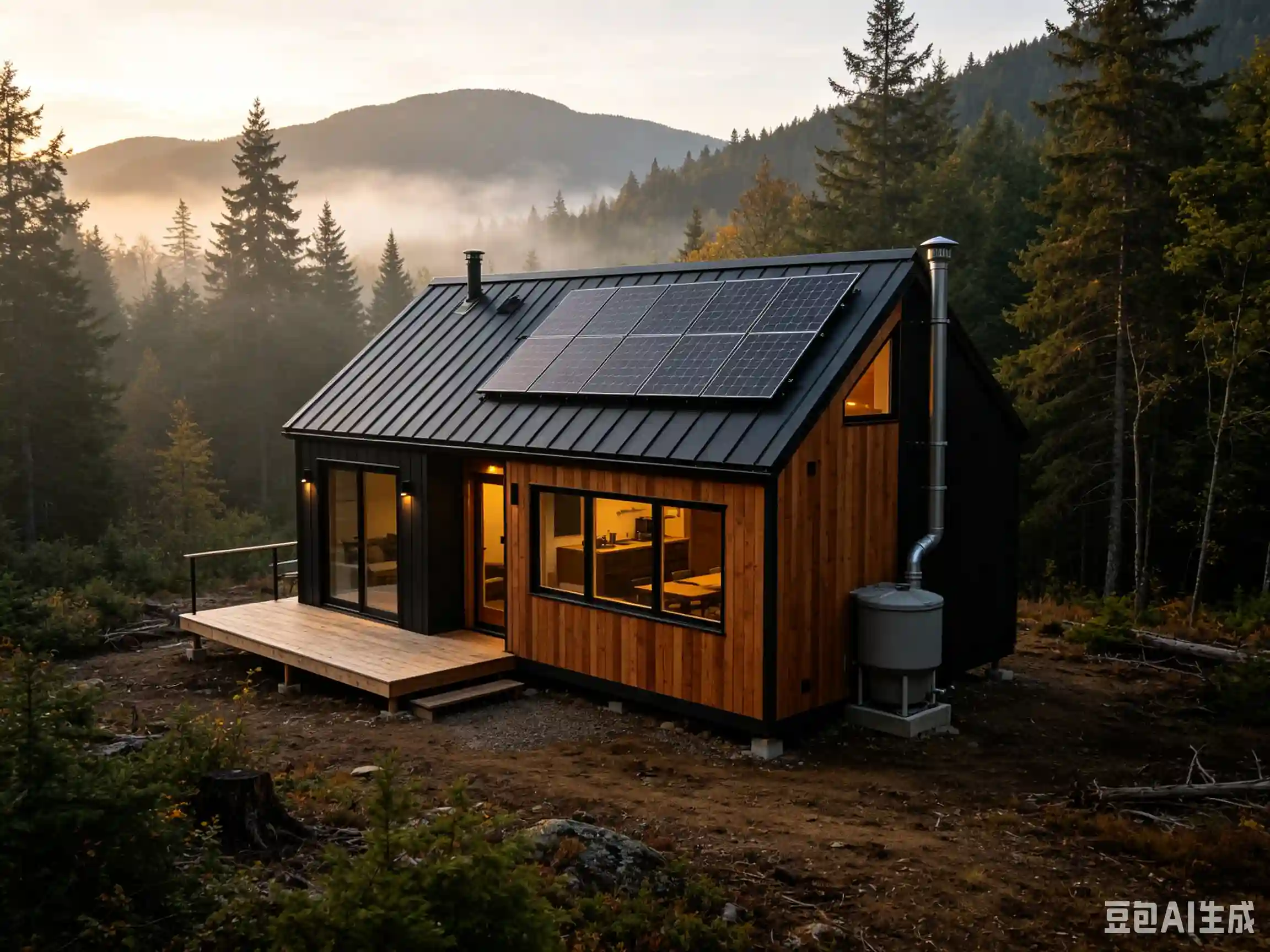 Isolated Ready House: Off-Grid Turnkey Retreat | Live Anywhere in Days