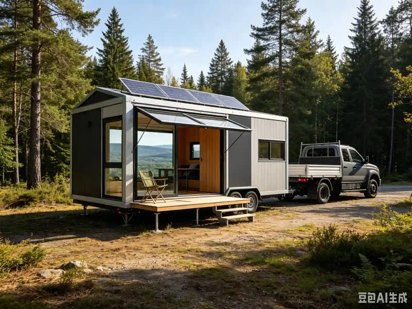 Folding House: Portable Living That Sets Up in Under an Hour