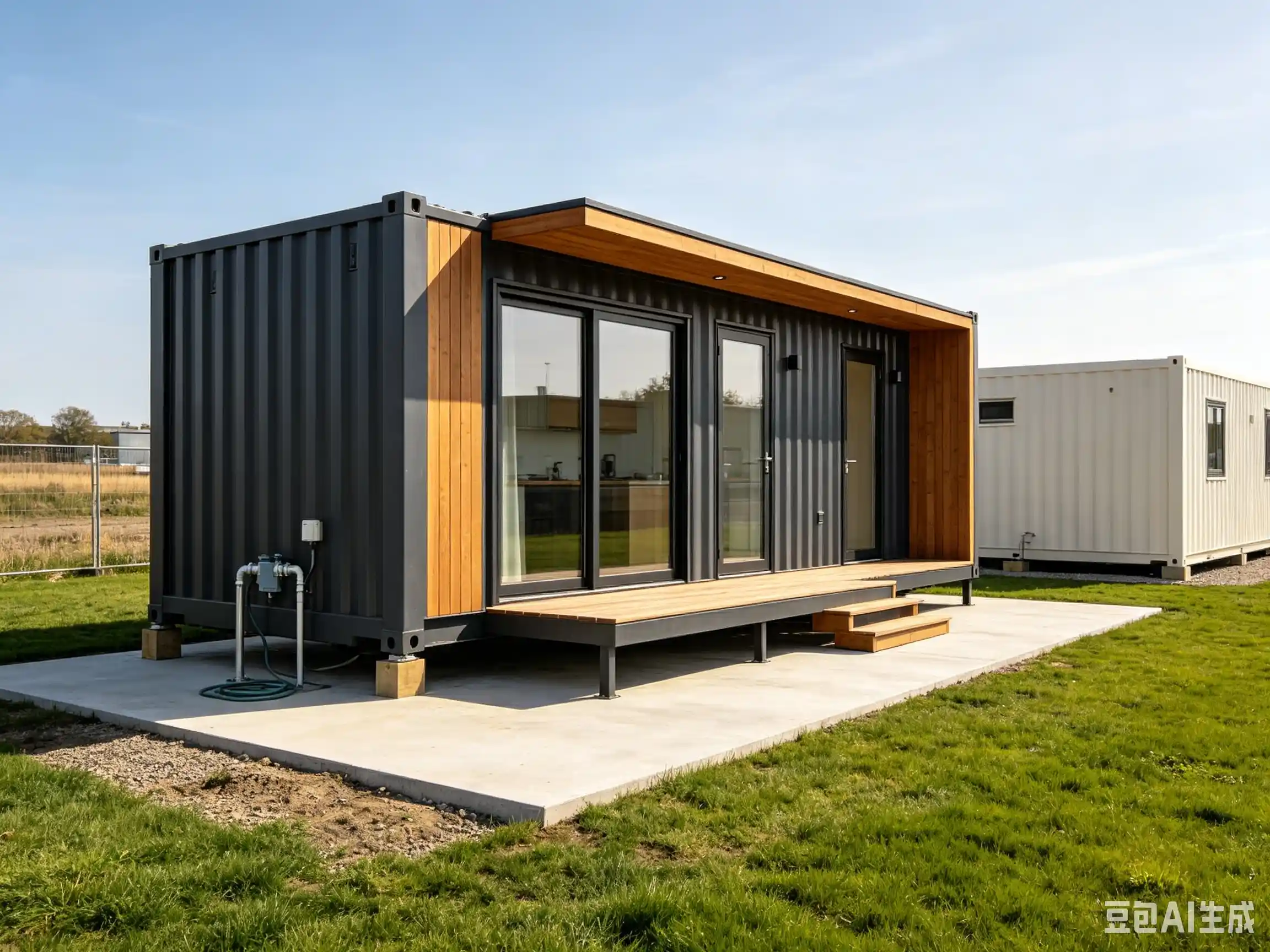 Container House with Bathroom & Kitchen: All-in-One Living, Zero Compromise