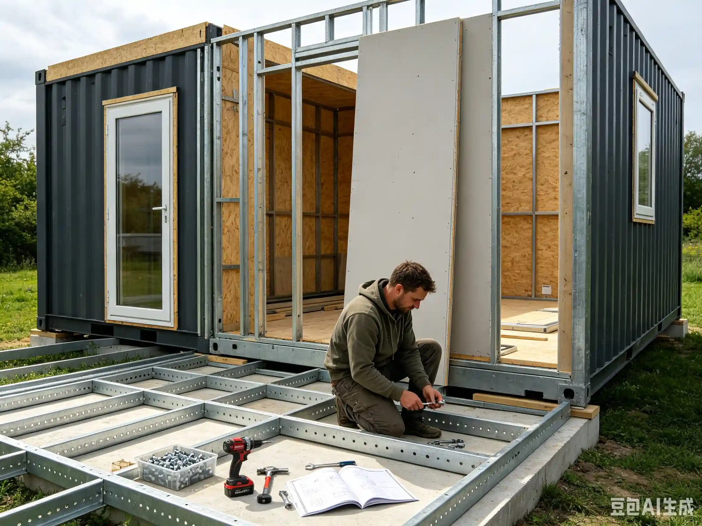 DIY Container House Kit: Build Your Own Home with a Container House That Assemble Alone