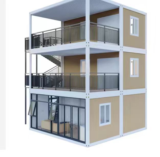 Farewell Tradition, Embrace Container New Possibilities: Smart 3-Story Container House