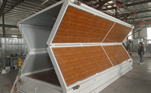 Foldable Container Housing